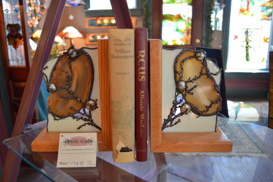 agate bookends