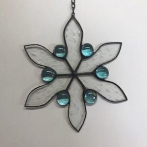 small floral snowflake